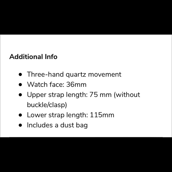 Brand new Monroe classique watch - Picture 3 of 6